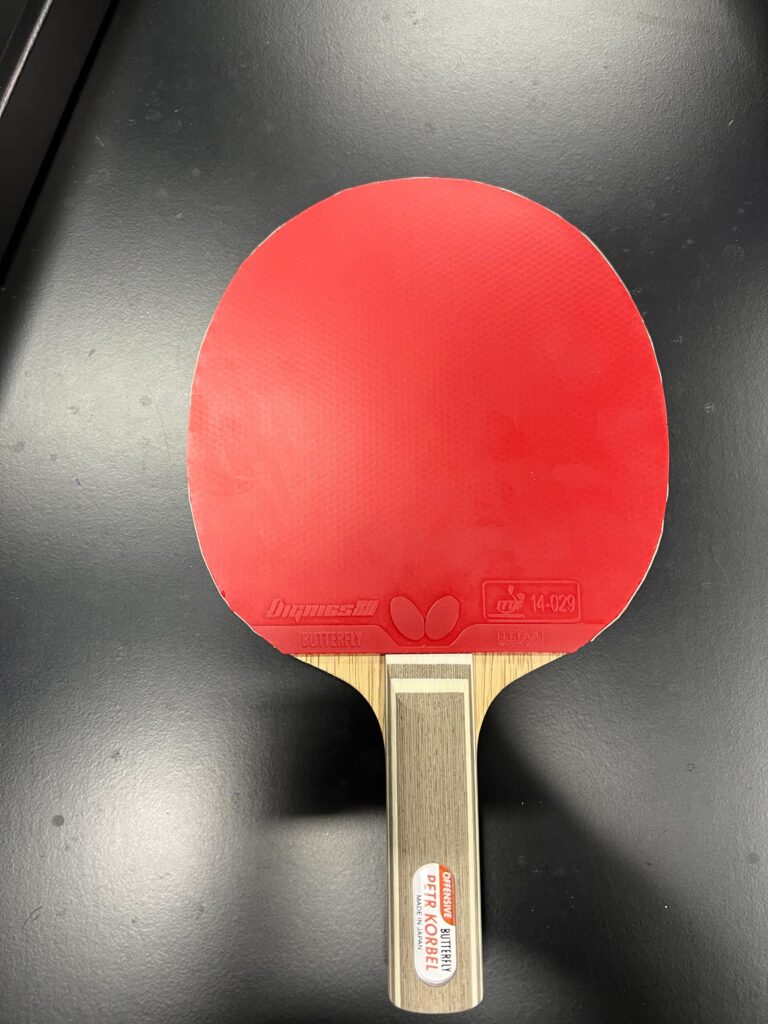 Butterfly demo racket #4 - PingPod